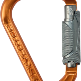 NEW: DOUBLE carabiner series facilitates left-handed and right-handed working